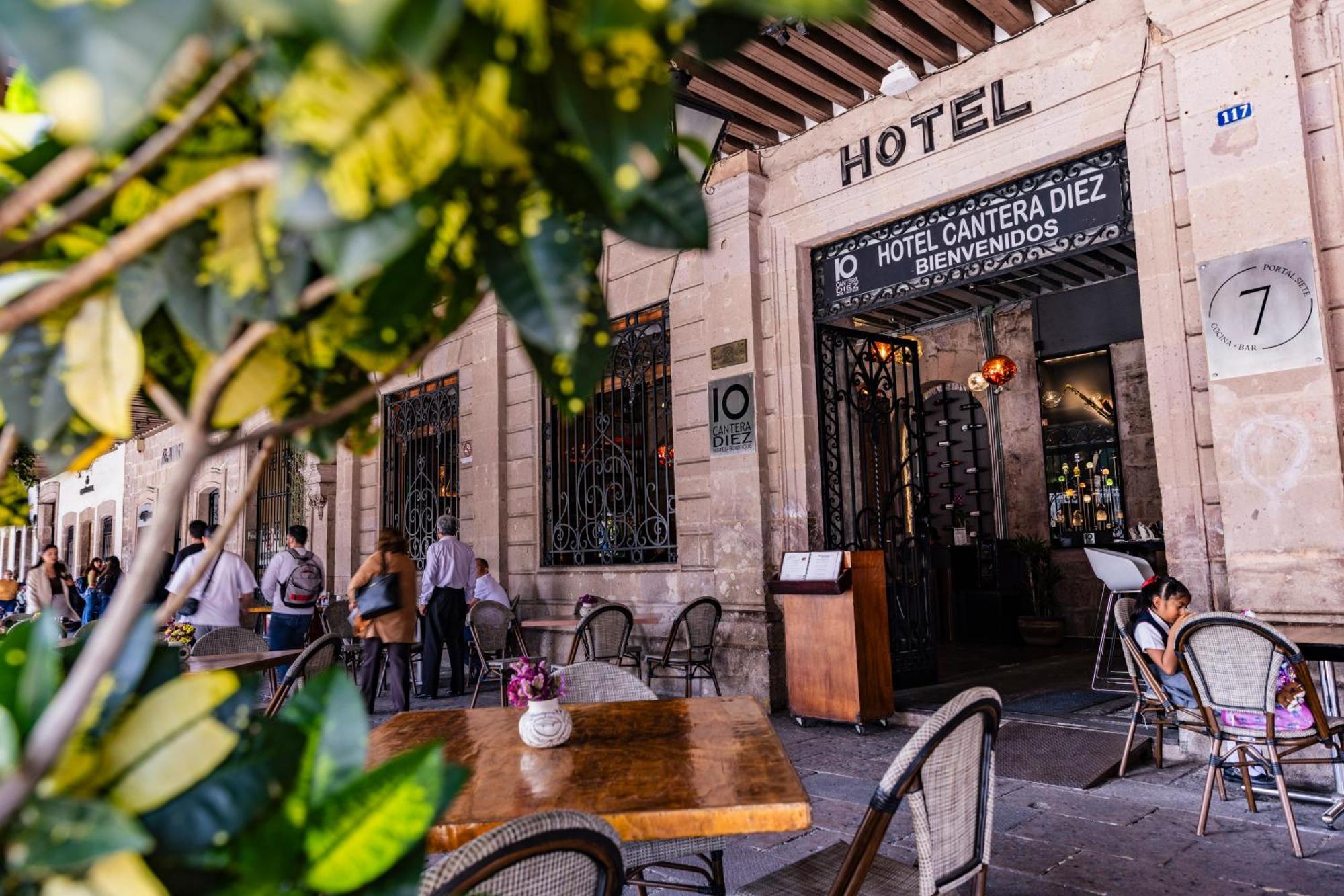 Cantera 10 Hotel Boutique Morelia Exterior photo